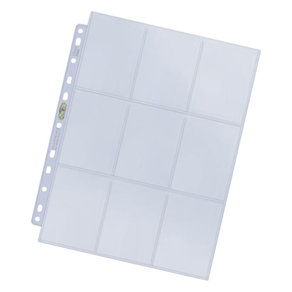 Lot de 100 Feuilles de 9 Cases Platinum Series [Standard]