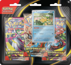 Pokémon JCC - Méga-Évolution - Tripack aléatoire (3 Boosters) [FR]