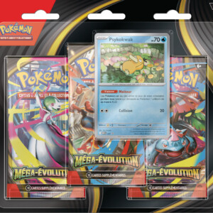 Pokémon JCC - Méga-Évolution - Tripack aléatoire (3 Boosters) [FR]