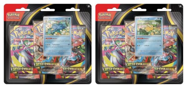 Pokémon JCC - Méga-Évolution - Tripack aléatoire (3 Boosters) [FR]