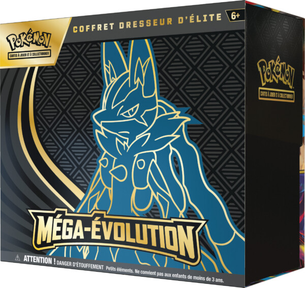 Pokémon JCC - Méga-Évolution - ETB ME01 Lucario Elite Trainer Box (9 Boosters) [FR]