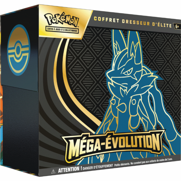 Pokémon JCC - Méga-Évolution - ETB ME01 Lucario Elite Trainer Box (9 Boosters) [FR]