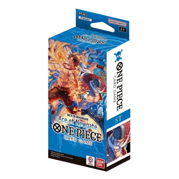 One Piece Card Game - Deck de démarrage EX ST-22 Ace et Newgate - FR