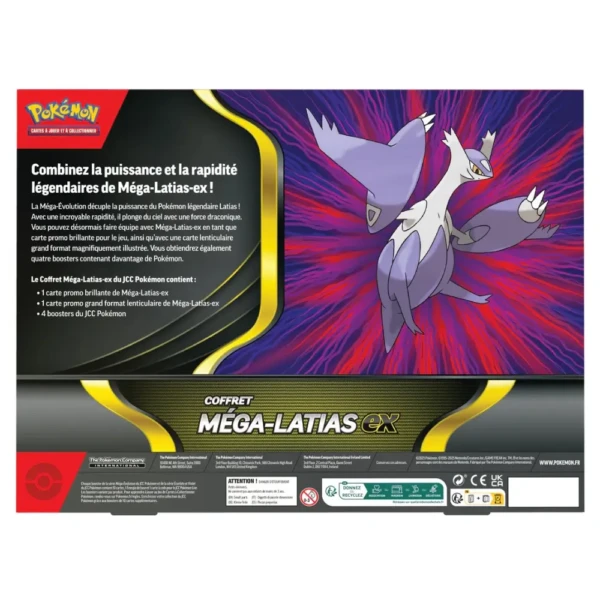 Pokémon JCC Coffret Méga-Latias-ex - FR 2