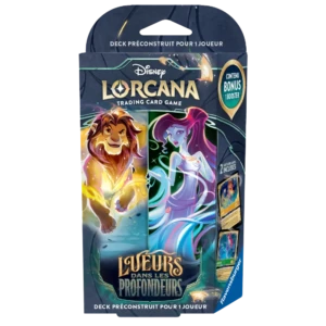 Lorcana - Deck préconstruit MegaraMufasa (1 Booster) [FR]