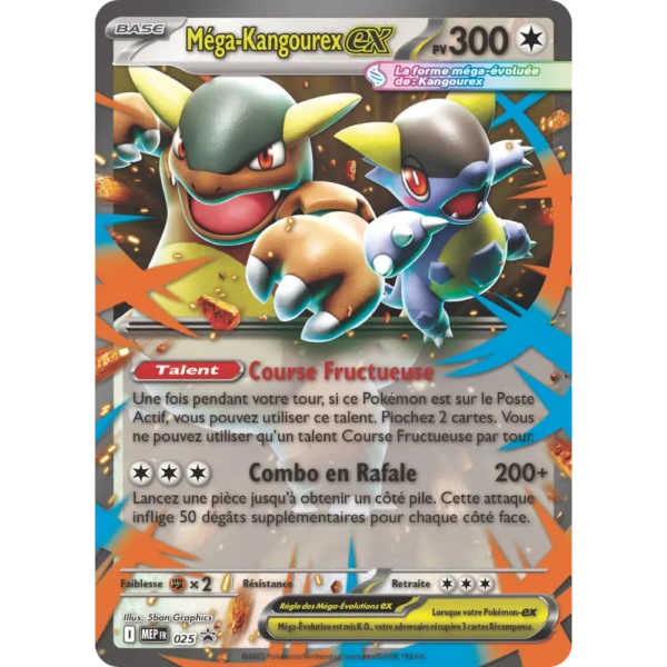 Pokémon JCC - Coffret Méga-Kangourex ex (4 Boosters) [FR] 3