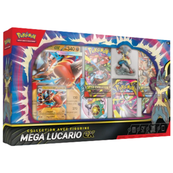 Pokémon JCC Coffret Méga Lucario Ex 1