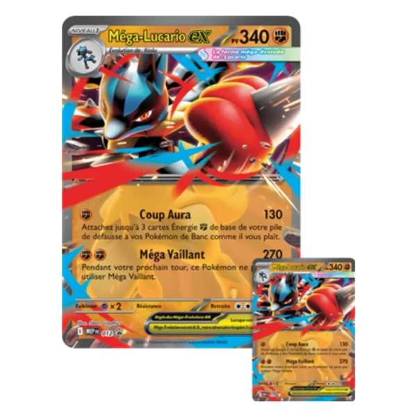 Pokémon JCC Coffret Méga Lucario Ex 4
