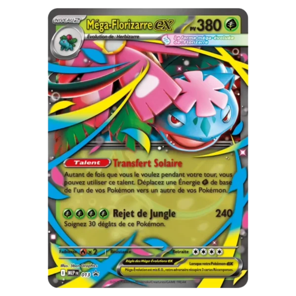 Pokémon JCC – Collection Premium Méga-Florizarre Ex (8 Boosters) [FR] 5