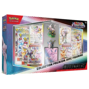 Pokémon JCC Evolutions Prismatiques - Coffret premium Figurine Mentali & Noctali - EV8.5 1
