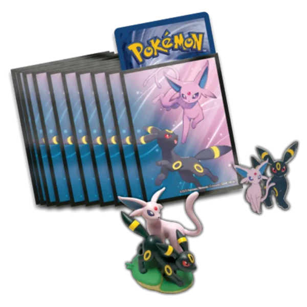 Pokémon JCC Evolutions Prismatiques - Coffret premium Figurine Mentali & Noctali - EV8.5 4
