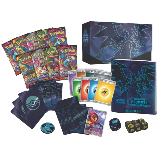 Pokémon JCC - Flammes Fantasmagoriques - ETB ME02 Elite Trainer Box (9 Boosters) [FR] 2