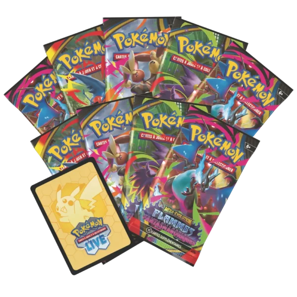 Pokémon JCC - Flammes Fantasmagoriques - ETB ME02 Elite Trainer Box (9 Boosters) [FR] 3