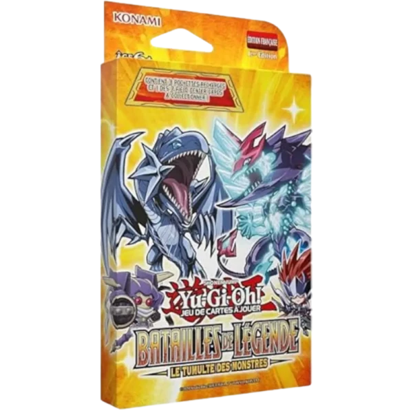Yu-Gi-Oh! - Tripack Batailles De Légende Le Tumulte Des Monstres (3 Boosters) [FR]