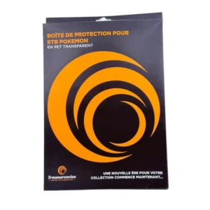 TreasureWise - Protection PET Souple pour Coffret Dresseur d'Elite Pokémon (5 unités) TreasureWise - Protection PET Souple pour Coffret Dresseur d'Elite Pokémon (5 unités)