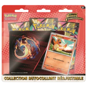 Pokémon JCC Collection autocollant réajustable Méga-Évolution - ME2.5 Héros Transcendants - FR Pokémon JCC Collection autocollant réajustable Méga-Évolution - ME2.5 Héros Transcendants - FR