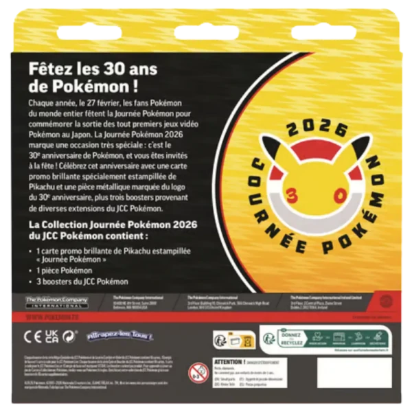 Pokémon JCC Collection Journée Pokémon 2026 - FR (1)