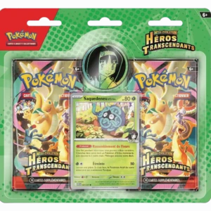 Pokémon JCC pack de 2 boosters Méga-Évolution - ME2.5 Héros Transcendants - FR Pokémon JCC pack de 2 boosters Méga-Évolution - ME2.5 Héros Transcendants - FR