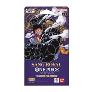One Piece Card Game - Pack de Booster Blister OP-10 Sang Royal (1 Booster aléatoire) - FR One Piece Card Game - Pack de Booster Blister OP-10 Sang Royal (1 Booster aléatoire) - FR