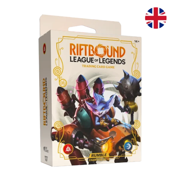 Riftbound League of Legends TCG - Spiritforged Champion Deck Rumble EN Riftbound League of Legends TCG - Spiritforged Champion Deck Rumble EN