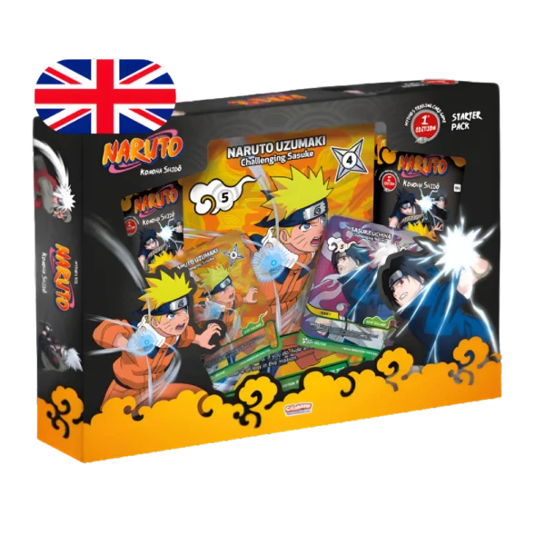 Naruto TCG Coffret découverte édition 1 (4 Boosters) [EN]