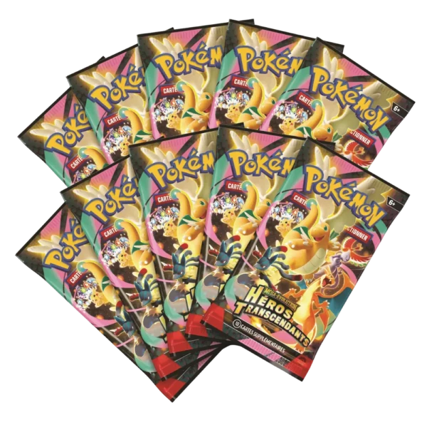Pokémon JCC Collection poster Premium Méga-Évolution - ME2.5 Héros Transcendants Méga-Lucario-ex ou Méga-Gardevoir (1x boîte aléatoire) - FR (2)