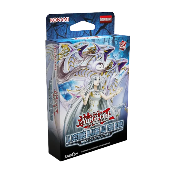 Yu-Gi-Oh! JCC - Deck de Structure de réimpression La Destinée Blanche aux Yeux Bleus - FR