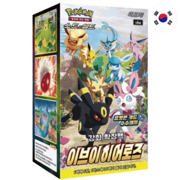 Display Coréen - Eevee Heroes (30 boosters) [KR] (1)