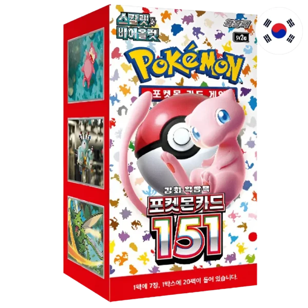 Display Coréen - Pokémon 151 (20 boosters) [KR]