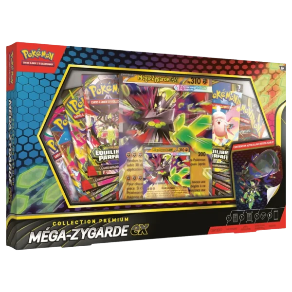 Pokémon JCC - Collection Premium Méga-Zygarde Ex (8 Boosters) [FR]