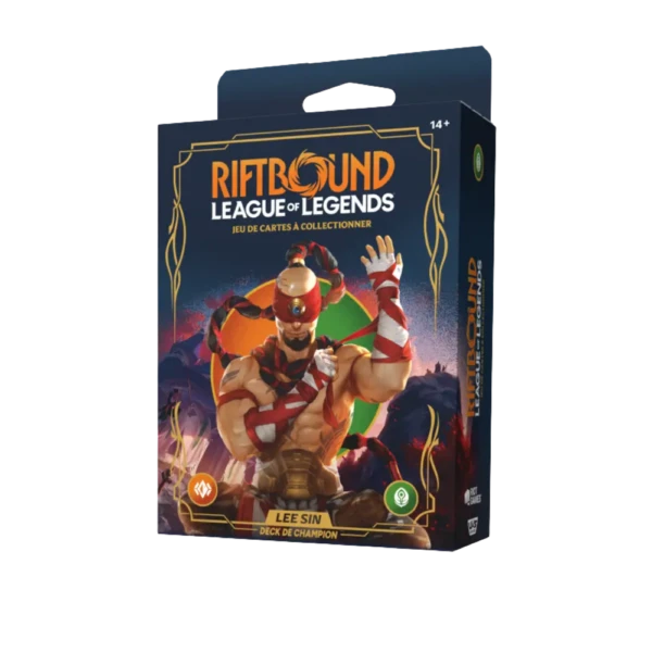Riftbound LOL - Deck Lee Sin - Set 1 Origines (1 Booster) [FR]