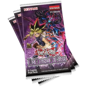Yu-Gi-Oh! - Tripack Les Origines du Chaos (3 Boosters) [FR]