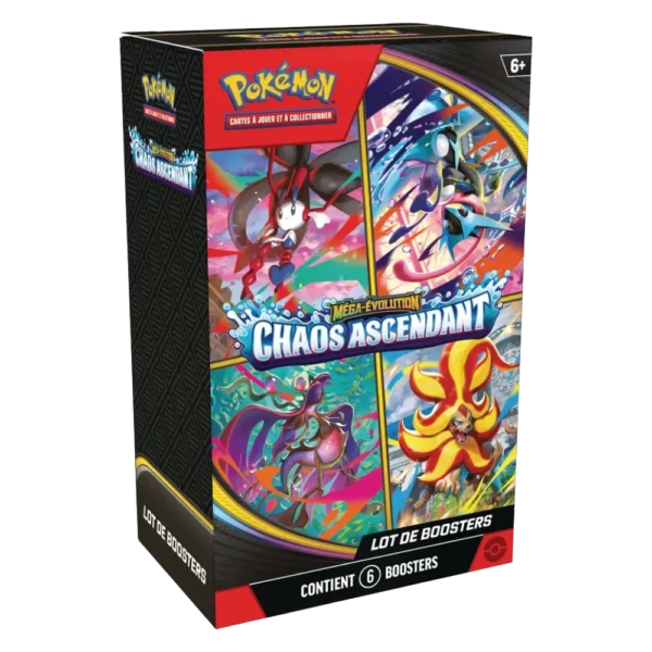 Pokémon JCC - Bundle ME04 Chaos Ascendant (6 Boosters) [FR]
