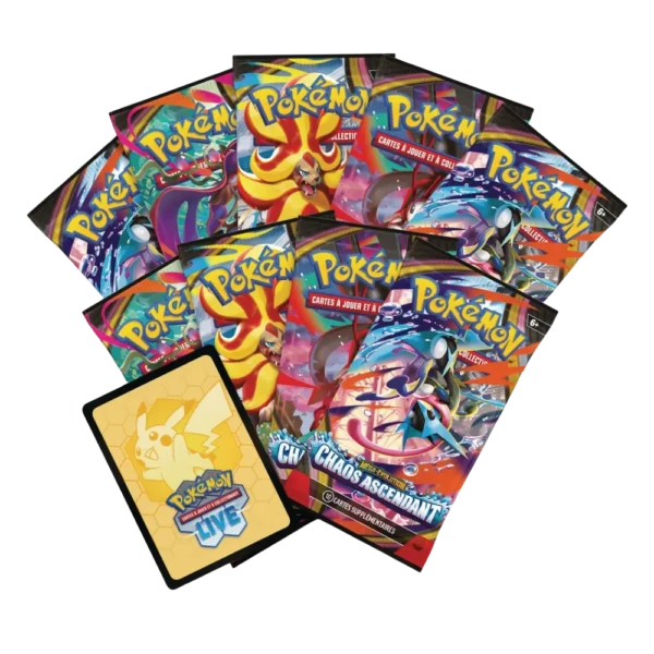 Pokémon JCC - ETB ME04 Chaos Ascendant Elite Trainer Box (9 Boosters) [FR] (1)