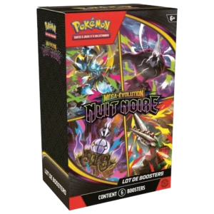 Pokémon JCC - Bundle ME05 Nuit Noire (6 Boosters) [FR]