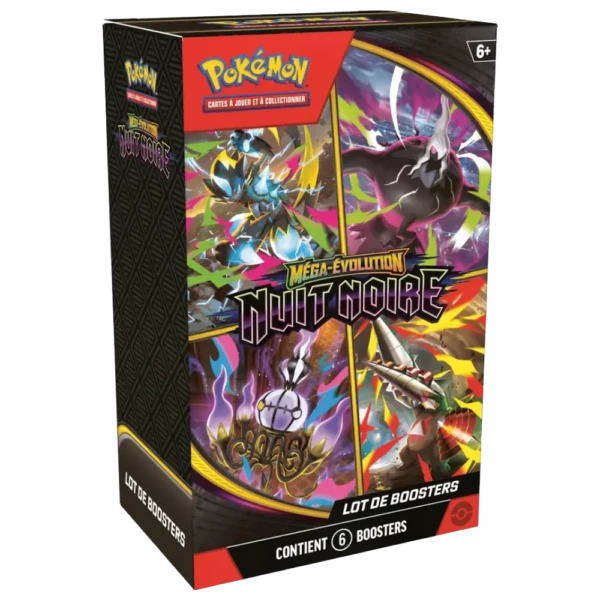 Pokémon JCC - Bundle ME05 Nuit Noire (6 Boosters) [FR]