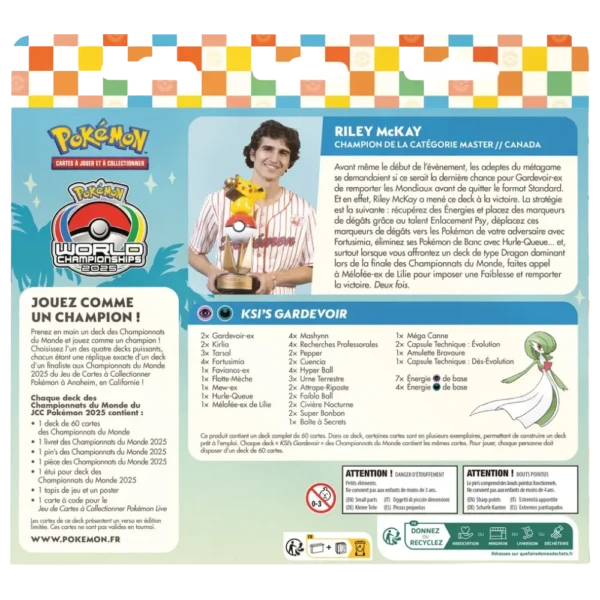 Pokémon JCC - Decks des Championnats du Monde 2025 (2)