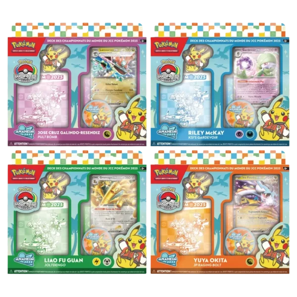 Pokémon JCC - Decks des Championnats du Monde 2025