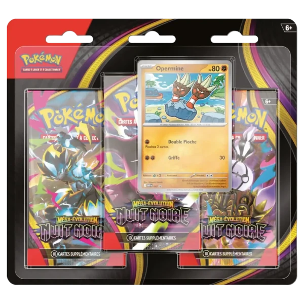 Pokémon JCC - ETB ME05 Nuit Noire Elite Trainer Box (9 Boosters) [FR] (1)