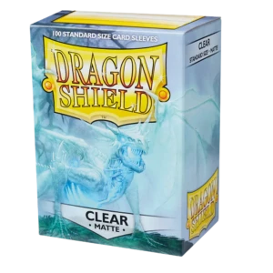 Dragon Shield Sleeves Clear Matte (100) [Standard]