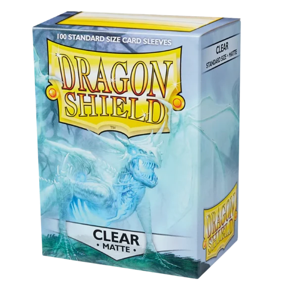 Dragon Shield Sleeves Clear Matte (100) [Standard]