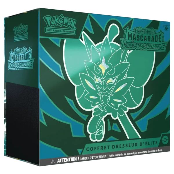 Pokémon JCC - ETB Mascarade Crépusculaire (9 Boosters) [FR]