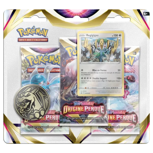 Pokémon JCC - Tripack Origine Perdue (3 Boosters) [FR]